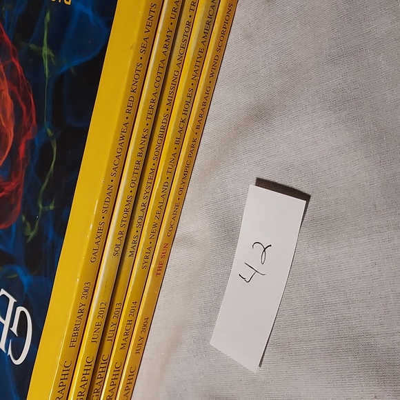 National Geographic Vintage Books Solar System Theme Set of 5 #42 - Picture 7 of 7